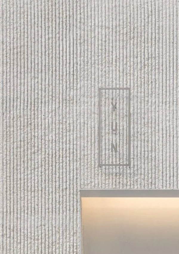 Pružný nástěnný panel z měkkého kamene Round Line